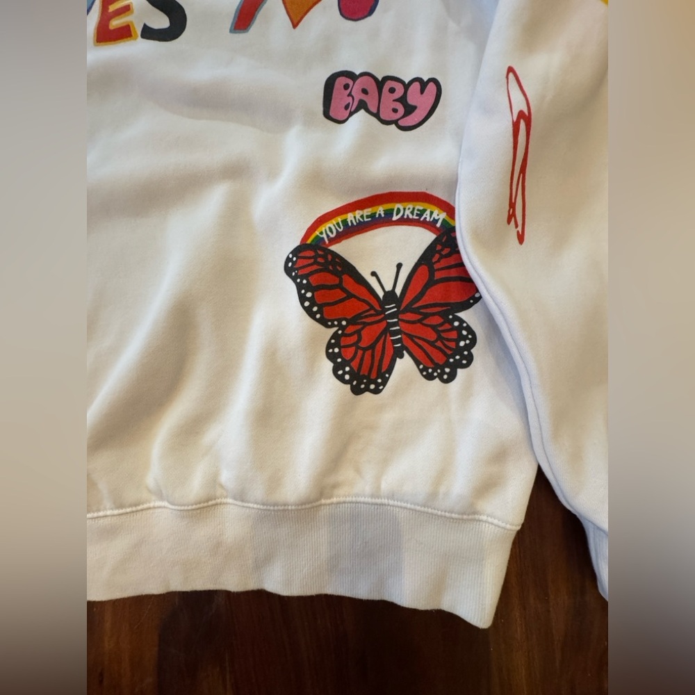 Colorful Graphic Women's Sweatshirt - Picture 7 of 13